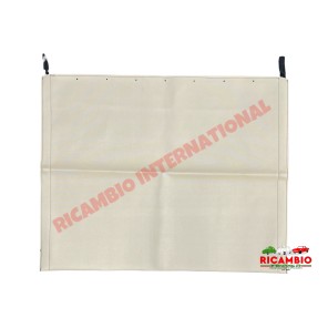 Lona de techo solar crema - Fiat 500, 126 clásico