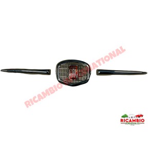 Rejilla metálica cromada y clips - Classic Fiat 500