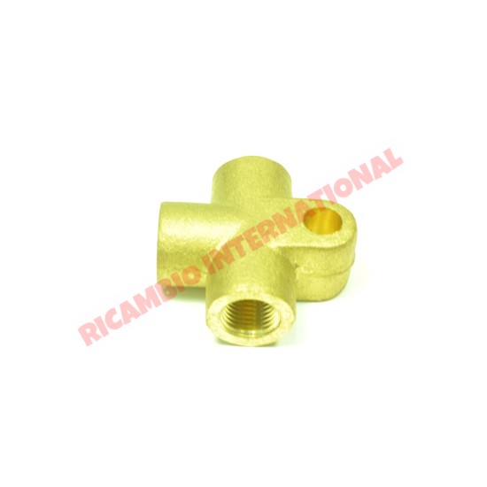 Brass Three Way Brake Joint/T-Piece - Fiat, Alfa Romeo & Lancia