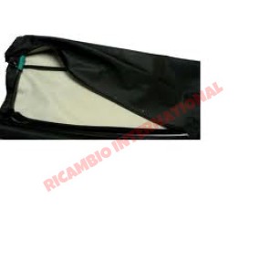 Techo solar negro completo con marcos - Classic Fiat 500, 126