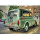 Chrome Round Mirror - Classic Fiat 500 Giardiniera