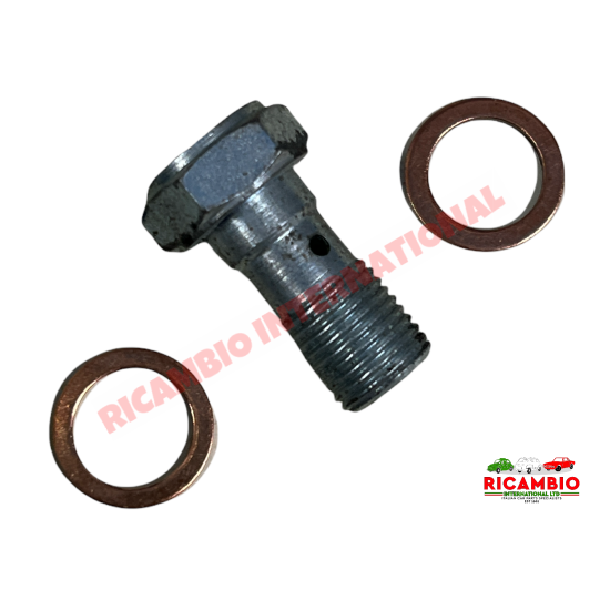 Tornillo banjo (rosca fina M10 x 1 mm) -Fiat, Alfa Romeo, Lancia