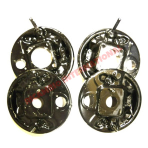 Kit de placas traseras de freno (4 piezas) - Classic Fiat 500, 126