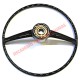 Original Black Steering Wheel - Classic Fiat 500