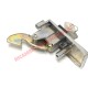 Chrome Rear Engine Bloc che Blocca e Chiavi - Fiat 126