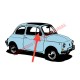 O/S Right Hand Front Quarter Light Seal - Classic Fiat 500