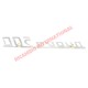 Insignia trasera ' 500 Nuova ' (aluminio)-Fiat clásico 500