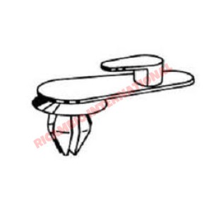 Clip de panel de puerta interior-Classic Fiat 500