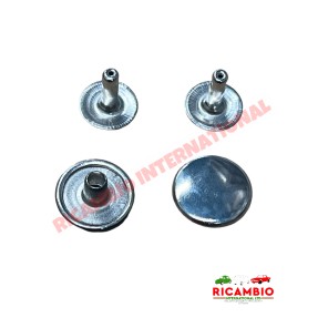 Kit de remaches para techo solar (CROMADO) - Classic Fiat 500, 126