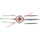 Placa frontal completa (kit de 7 piezas) - Fiat 600