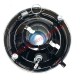 Faro delantero y bisel cromado RHD (Carello) - Classic Fiat 500