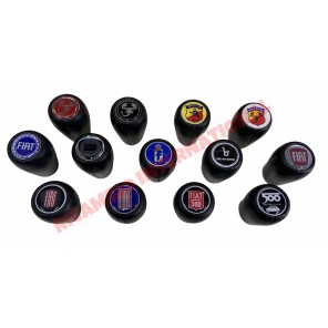 Perilla fiat gear de cuero - Fiat clásico 500,126,600,850,900,124,125,127,128,131, Fulvia más otros