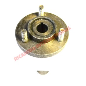 Dynamo generator polea hub & Key-Classic Fiat 500, 126
