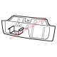 Panel delantero interior-Fiat 126