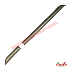 Kit de rodilleras negras para salpicadero (LHD) - Classic Fiat 500 N/D/G