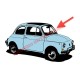 Front Windscreen Seal - Classic Fiat 500F/R