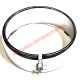O/S (right) Chrome Head Lamp Bezel - Fiat 600