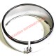 N/S (left) Chrome Head Lamp Bezel - Fiat 600