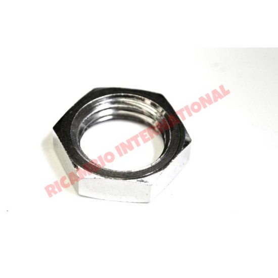 Wiper Spindle Chrome Nut - Classic Fiat 500