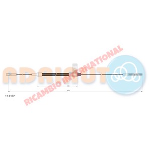 Cable de embrague - Fiat 500 L