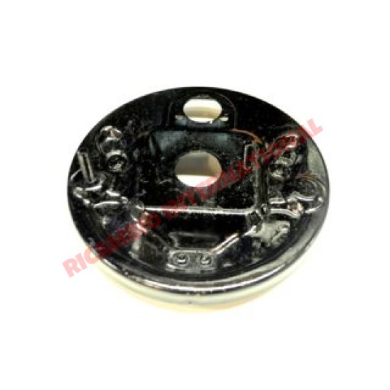 Placa de respaldo del freno delantero derecho O/S - Classic Fiat 500, 126
