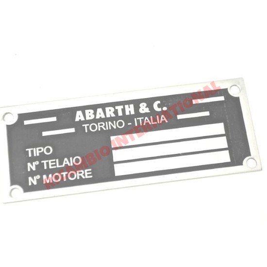 Chassis Plate - Classic Fiat 500