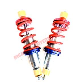Kit de amortiguadores traseros ajustables con bobina de gas - Classic Fiat 500, 126