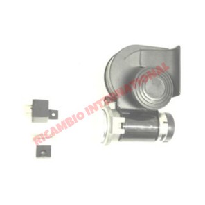 Air Horn & compresor kit-Classic Fiat 500, 126, 600.850.900 más muchos otros modelos