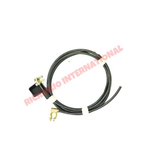 Positivo & conjunto de cables de batería negativa-Classic Fiat 500