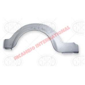 Panel de reparación del paso de rueda trasero derecho O/S - Classic Fiat 500