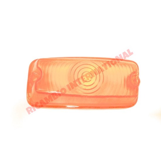 O/S Right Hand Front Indicator Lens Amber - Fiat 850