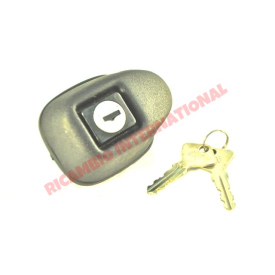 Tirador y llaves del maletero trasero - Fiat 900