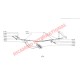 Clutch Cable Securing Stud & Nuts - Classic Fiat 500, 126