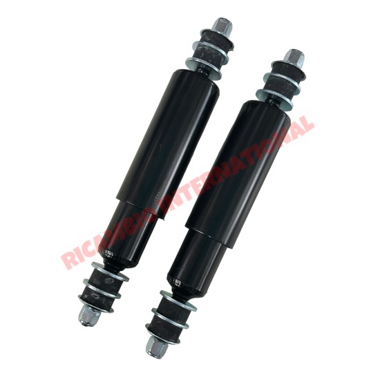 Front Shock Absorbers & Bushes Kit (2) - Classic Fiat 500 & 126