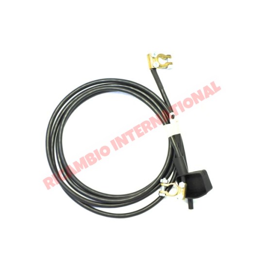 Positive & Negative Battery Cable Set - Classic Fiat 500