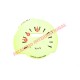 Speedo Back Plate (Km/h) - Classic Fiat 500