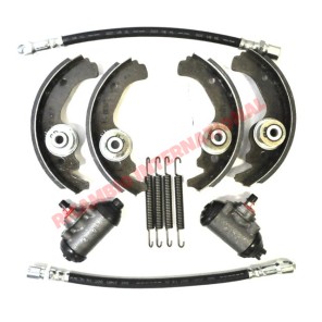 Kit completo de frenos traseros (2 ruedas) - Classic Fiat 500