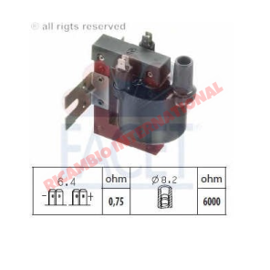 Bobina electrónica de ignición-Fiat Strada, ritmo, regata, croma, Fiorino