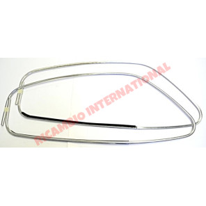 Kit de recorte envolvente de aluminio para ventanas-Fiat 127