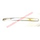 Parachoques trasero cromado - Fiat 126