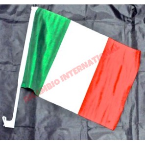 Copa del mundo bandera de coches Italia