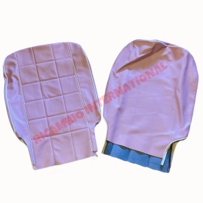 Baby Pink con ajuste interior ribete marfil-Classic Fiat 500