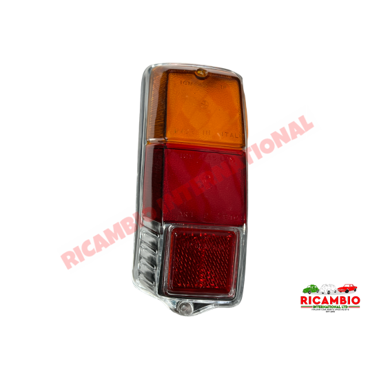 N/S Left Hand Rear Lamp Lens - Classic Fiat 500