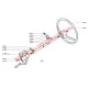 Steering Column Support Bracket - Classic Fiat 500