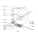 Fuel Hose Feed Bracket - Classic Fiat 500, 126