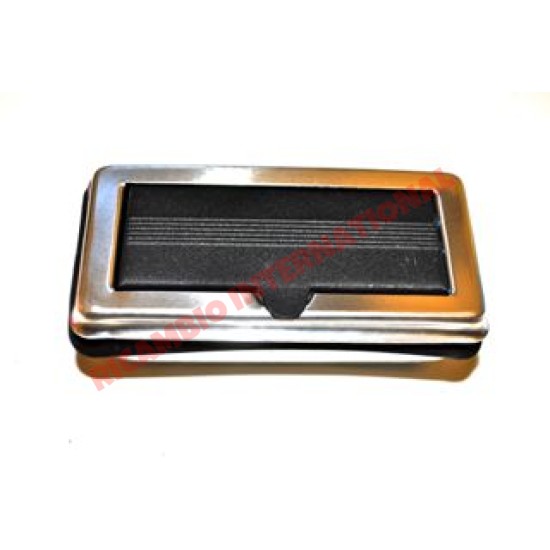 Brushed Aluminium & Black Ashtray - Classic Fiat 500, 126, 600