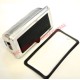 Brushed Aluminium & Black Ashtray - Classic Fiat 500, 126, 600