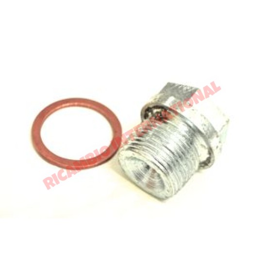 Sump Plug & Copper Washer  - Fiat 126