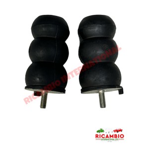 Kit de topes de suspensión trasera - Classic Fiat 500, 126 air cooled, Autobianchi Bianchina