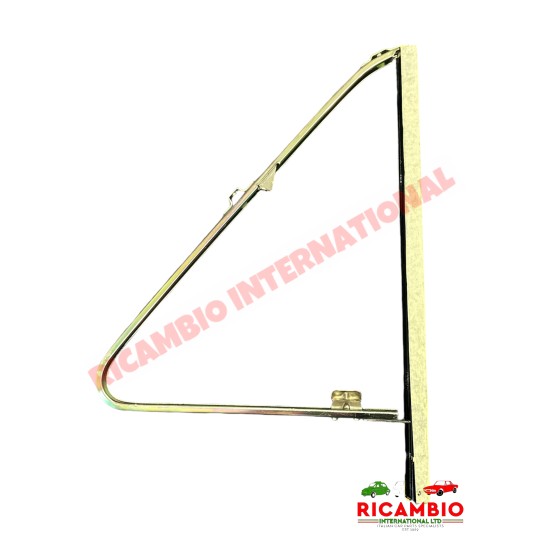 N/S Left Hand Black Quarter Light Frame - Fiat 126